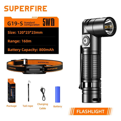 SUPERFIRE G19-S LED COB Ma boutique
