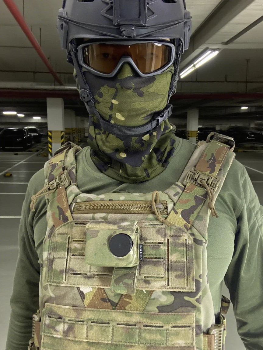 porte caméra piéton Molle – Style Tactique, Conçu pour Gilets et Sacs à Dos Molle BLACKBEARD OUTDOOR INDUSTRIES