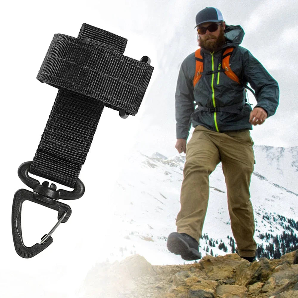 Mousqueton Tactique Canvas Clip Ceinture – Porte-Clés Militaire Outdoor, 3 Couleurs - BLACKBEARD OUTDOOR INDUSTRIES