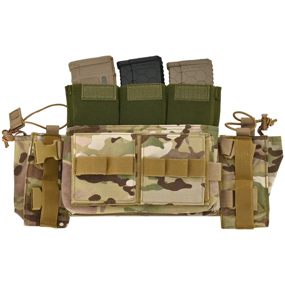 Tactifans 5.56 Triple porte chargeur pour Micro Fight MK3 MK4 Chest Rig BLACKBEARD OUTDOOR INDUSTRIES