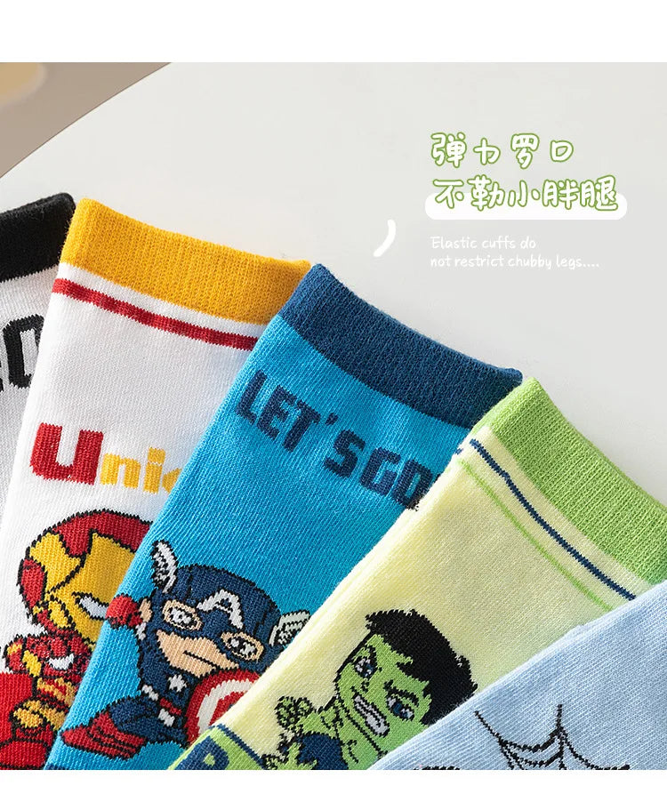 5 paires de chaussettes pour Marvel enfants Ma boutique