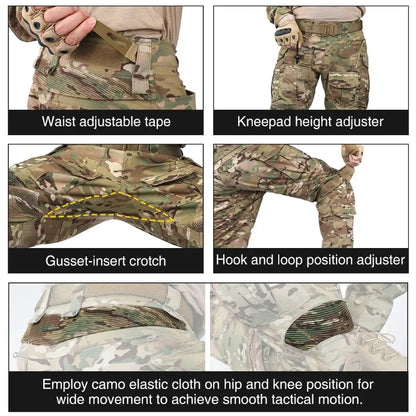 Uniforme Tactique IDOGEAR Gen3 Combat BDU avec Protections Coudes et Genoux - BLACKBEARD OUTDOOR INDUSTRIES