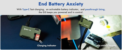 WUBEN G5  Flashlight 400Lumens Ma boutique