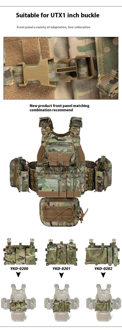 Gilet tactique YAKEDA 8833 - Gilet de chasse outdoor - Gilet tactique complet - BLACKBEARD OUTDOOR INDUSTRIES