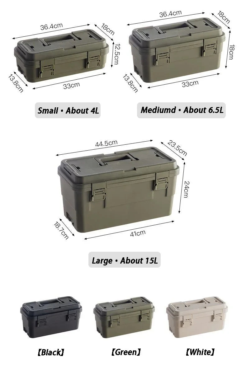 Mallette de Rangement Complète pour Outils - BLACKBEARD OUTDOOR INDUSTRIES