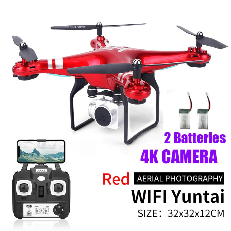 Drone Professionnel 4K WiFi – Quadcopter FPV Caméra HD - BLACKBEARD OUTDOOR INDUSTRIES