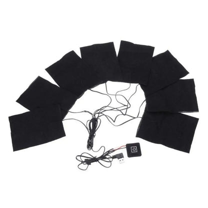 Patch chauffant USB pour vêtements – 3 niveaux, 7 × 11 cm