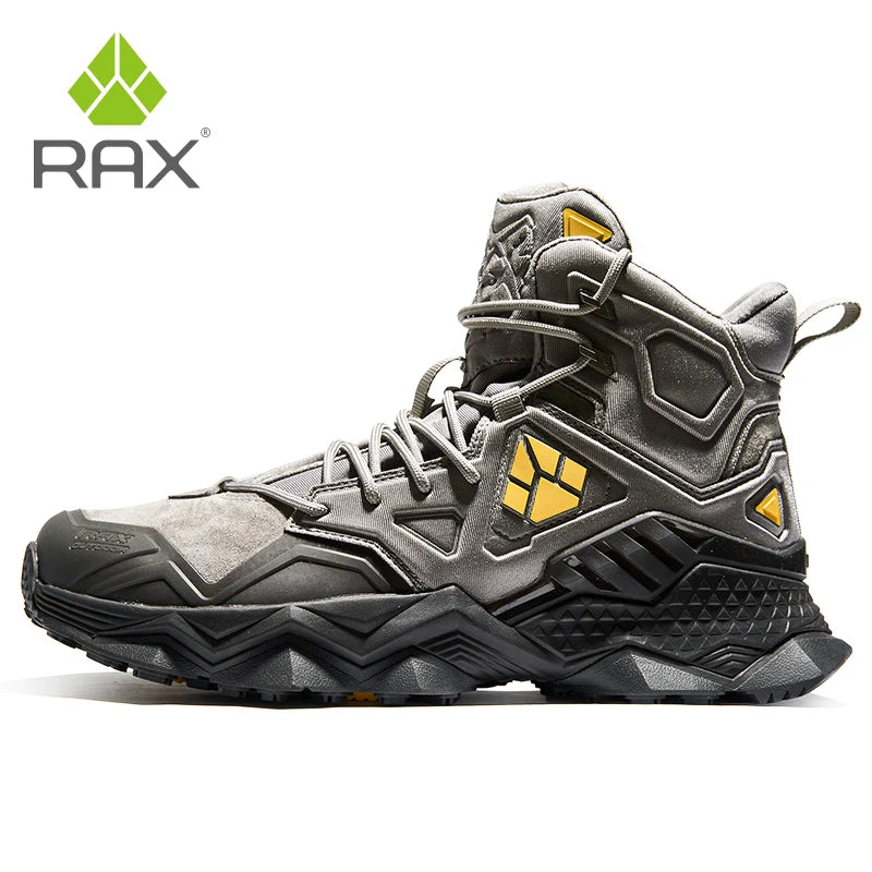 Boots de Randonnée Homme Imperméables en Cuir Véritable — Chasse, Escalade, Trekking Tactique
