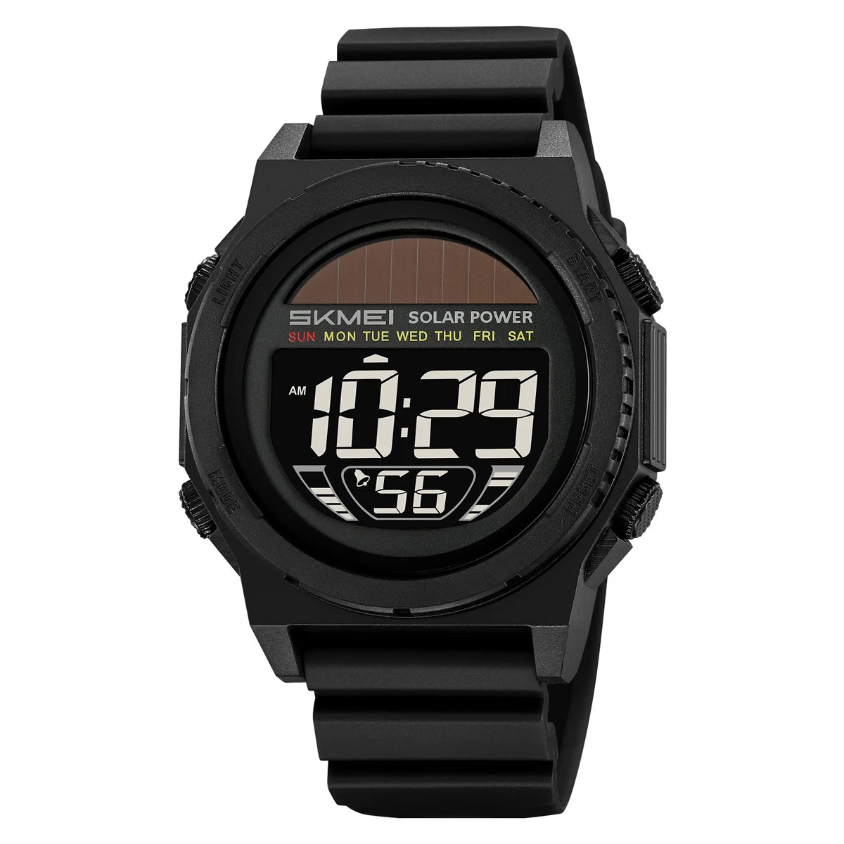 Montre Digitale Sportive Homme SKMEI 2358 – Énergie Solaire, Étanche 5Bar, Chronographe - BLACKBEARD OUTDOOR INDUSTRIES