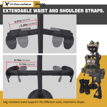 Support de rangement tactique pour casque, gilet et ceinture