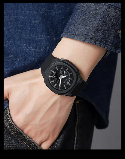 Montre de Sport SKMEI 2091 pour Homme – Montre Numérique Militaire Résistante à l'Eau avec Fonction Compte à Rebours et Date - BLACKBEARD OUTDOOR INDUSTRIES