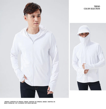 Veste Anti-UV Unisexe à Séchage Rapide | Veste Légère Outdoor à Capuche – Modèle LNGXO - BLACKBEARD OUTDOOR INDUSTRIES