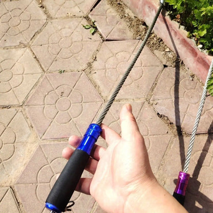 Fouet pliant en acier inoxydable 60 cm avec brise-vitre