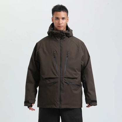 Veste de ski femme imperméable et respirante à capuche, tenue jusqu'à -30°C