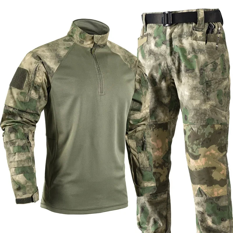 Ensemble tactique homme – Chemise de combat et pantalon cargo