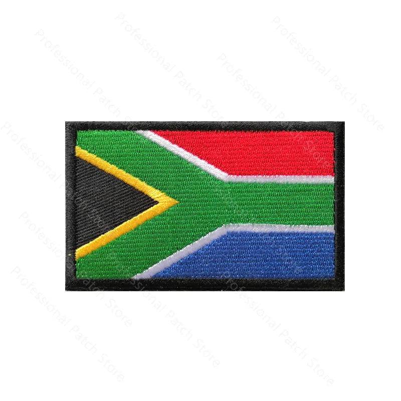 Patch Brodé Drapeau – international | Patch Militaire Tactique Velcro - BLACKBEARD OUTDOOR INDUSTRIES