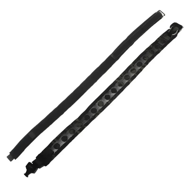 Ceinture Tactique Ferro Bison – Ceinture de Combat à Double Couche avec Boucle Métallique D-Ring, Système MOLLE, Boucle à Détachement Rapide pour Airsoft, Chasse et Activités Tactiques BLACKBEARD OUTDOOR INDUSTRIES