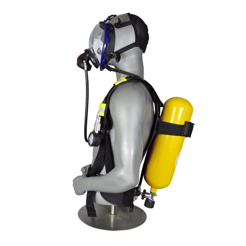 Appareil Respiratoire Isolant SCBA 6L — Équipement de Protection Incendie & Sauvetage d'Urgence - BLACKBEARD OUTDOOR INDUSTRIES