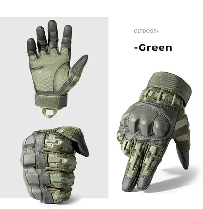 Gants Tactiques Full Finger / Half Finger – Protection & Sensibilité Écran Tactile Ma boutique