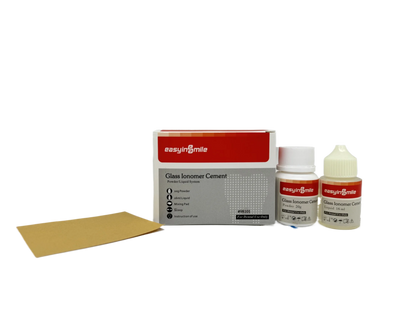 Kit Ciment Dentaire au Verre Ionomère - 20g Poudre + 16ml Liquide | Matériel de Restauration Dentaire Permanente Ma boutique