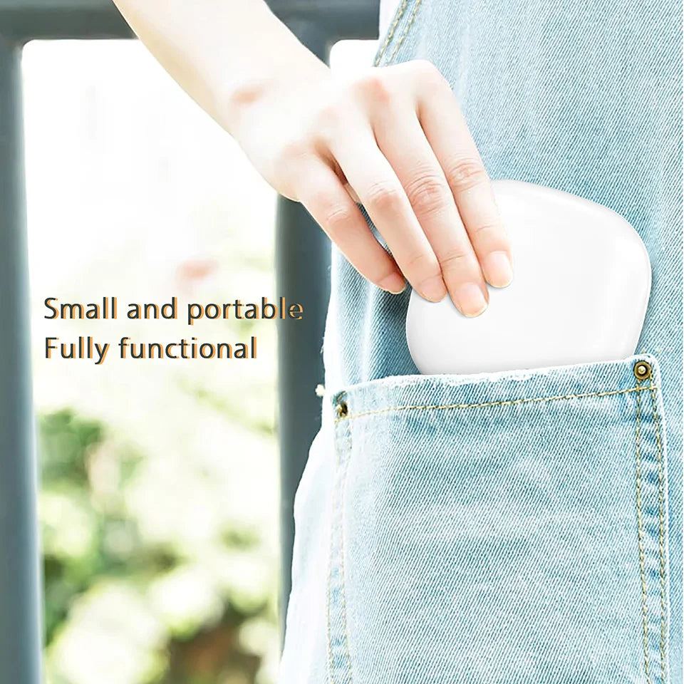 Mini Miroir de Maquillage Pliable avec LED – Grossissement 5x / 10x, Rechargeable, Miroir de Poche Compact - BLACKBEARD OUTDOOR INDUSTRIES