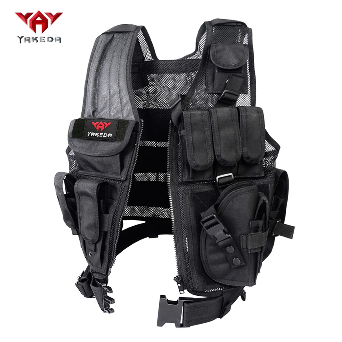 gilet d’intervention YAKEDA respirant renforcé - BLACKBEARD OUTDOOR INDUSTRIES