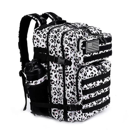 Sac à dos tactique 45 L avec système MOLLE et compartiment PC