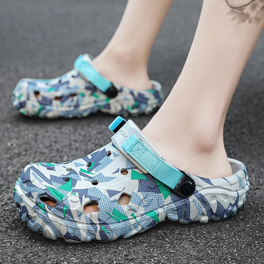 Crocs camouflage homme en EVA légères