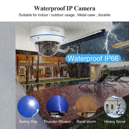 Caméra de Surveillance POE 4MP/5MP – Vision Nocturne, Détection de Mouvement, IP66 - BLACKBEARD OUTDOOR INDUSTRIES