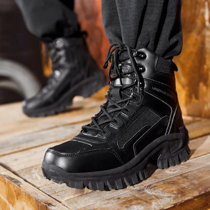 Chaussures Randonnée Tactiques MaiJiaKa Imperméables Montantes – Semelle Caoutchouc | Chasse, Trekking, Outdoor | T.39-46