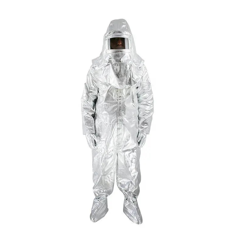 Combinaison ignifuge aluminisée 500 °C – Protection thermique pro pour pompiers et travaux à haute température - BLACKBEARD OUTDOOR INDUSTRIES