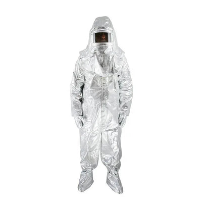 Combinaison ignifuge aluminisée 500 °C – Protection thermique pro pour pompiers et travaux à haute température - BLACKBEARD OUTDOOR INDUSTRIES