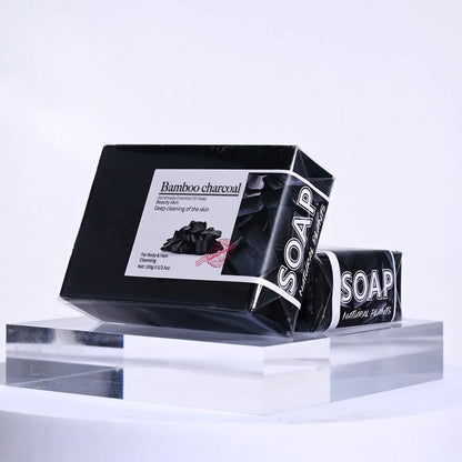 Savon au charbon de bambou 100 g pour la toilette