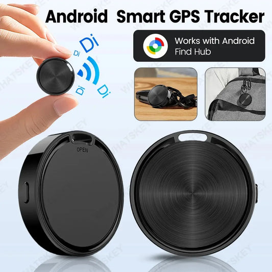 Balise GPS Bluetooth – Compatible Android Find Hub & Google Find My, Porte-Clés