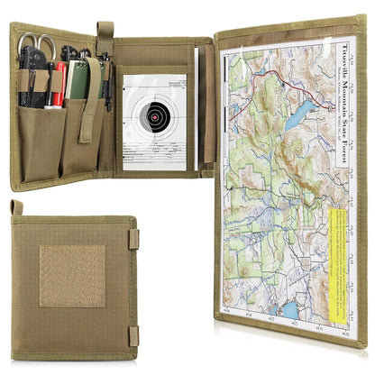 Porte-carte tactique étanche avec pochette EDC