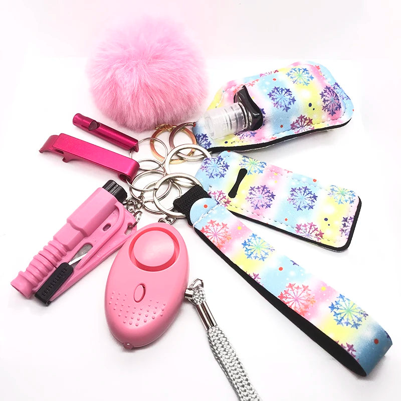 Porte-clés de survie pour femme, modèles au choix