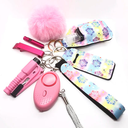 Porte-clés de survie pour femme, modèles au choix