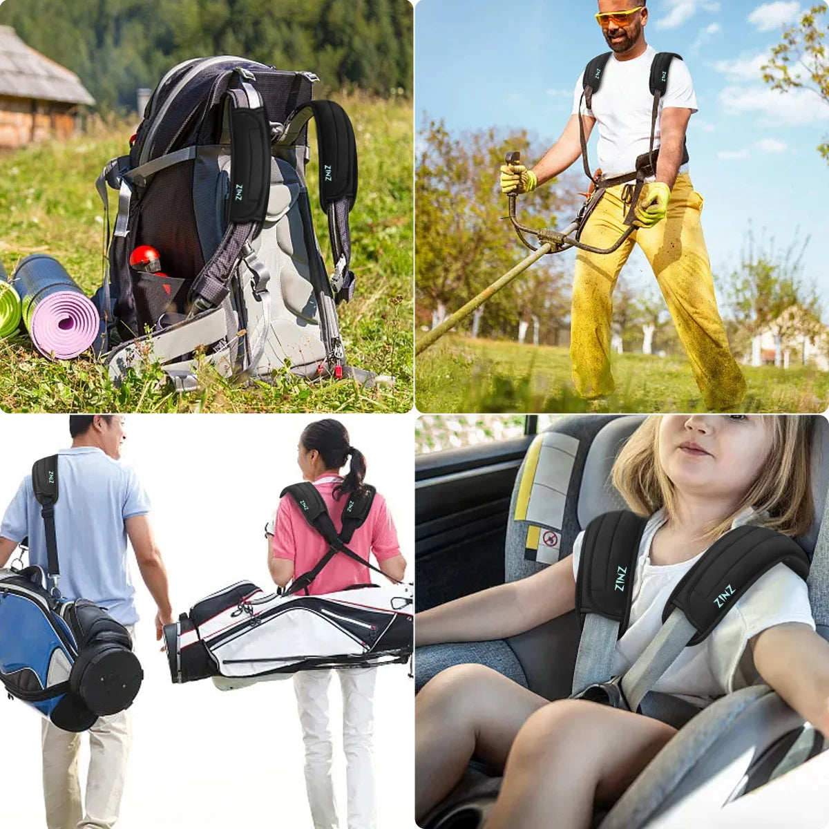 Coussin Ultra Épais, Antidérapant et Respirant pour Sac, Bagages, Sacoche - BLACKBEARD OUTDOOR INDUSTRIES