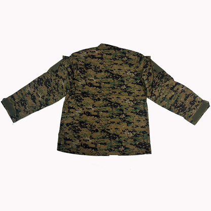 Tenue militaire camouflage digital jungle homme, veste et pantalon