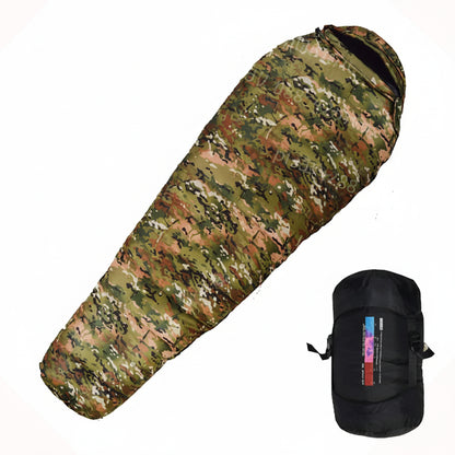Sac de Couchage Mummy Duvet de Canard Blanc – Ultraléger, Hiver -20°C, Camping & Randonnée