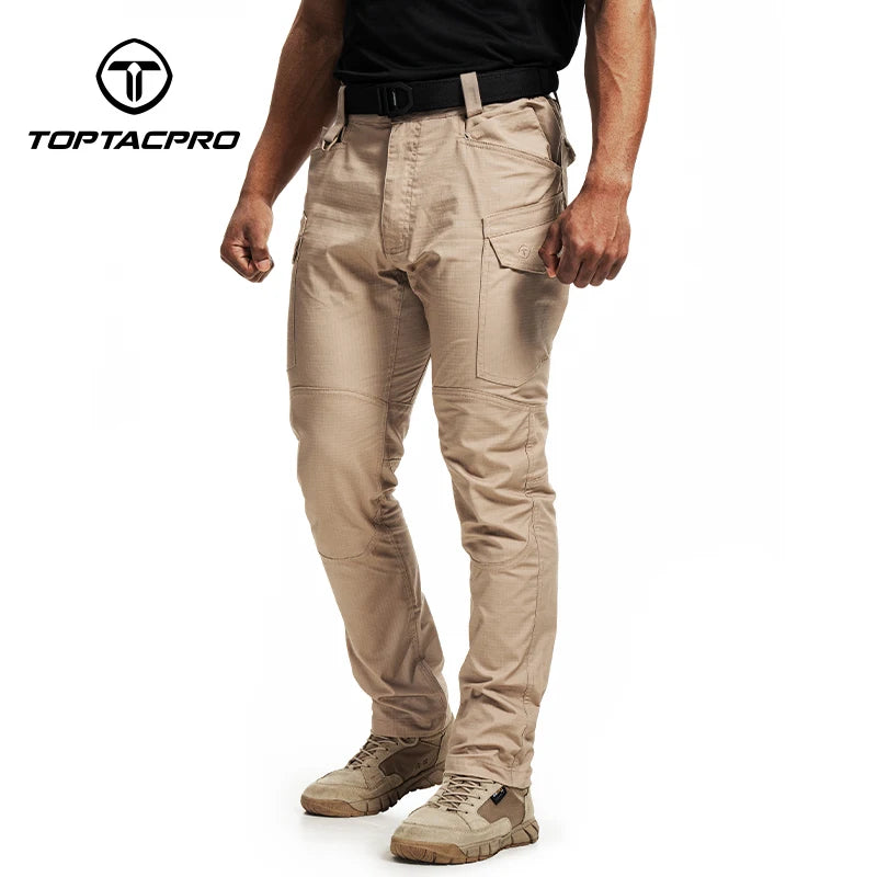 Pantalon tactique TOPTACPRO stretch ripstop déperlant multi-poches - BLACKBEARD OUTDOOR INDUSTRIES