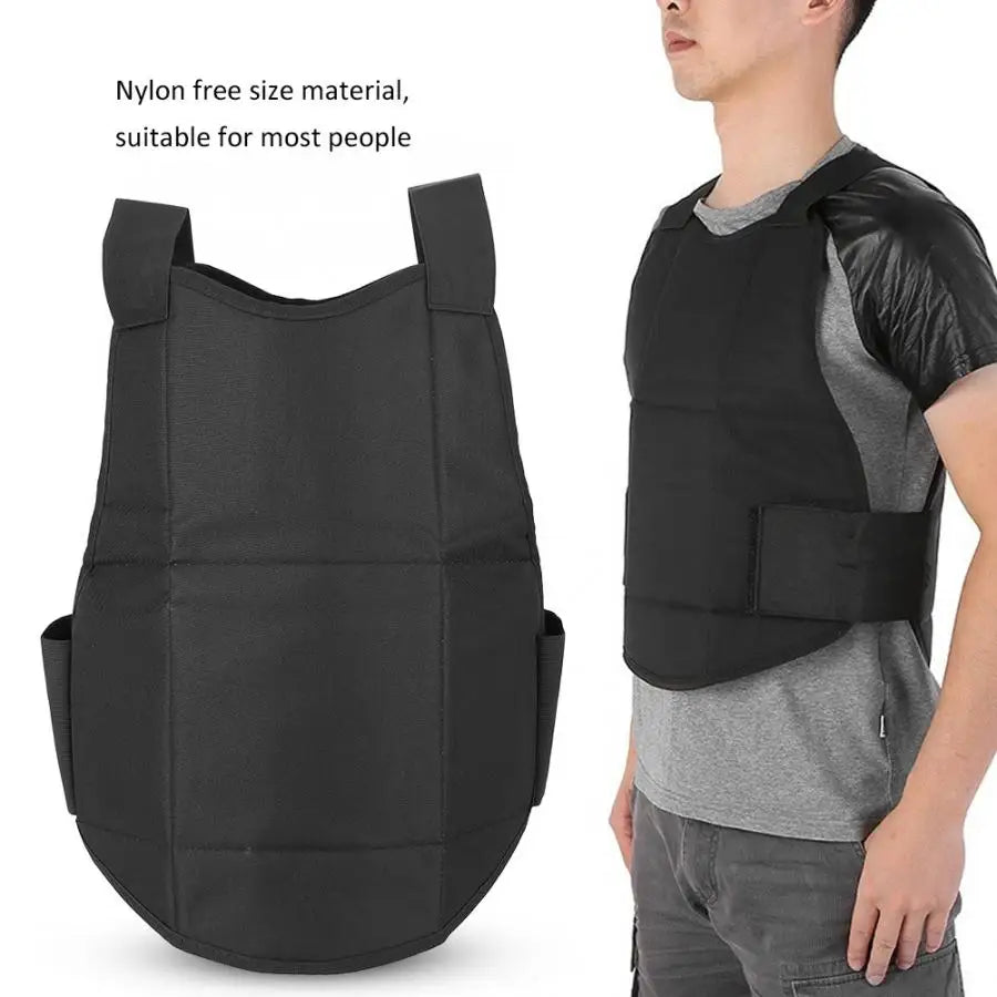 Housse de gilet par balle style tactique — gilet nylon léger et réglable pour tir à l’arc & plein air (Noir) - BLACKBEARD OUTDOOR INDUSTRIES