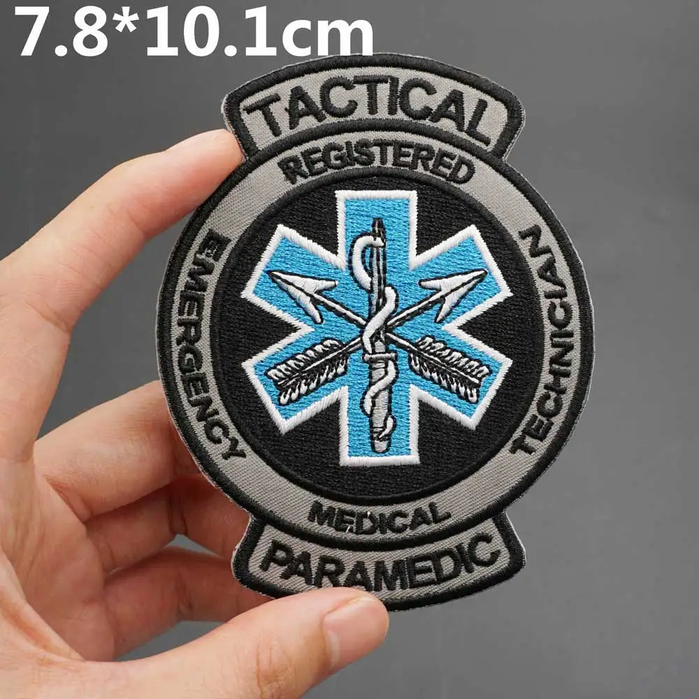 Patch Médical Tactique Brodé - BLACKBEARD OUTDOOR INDUSTRIES