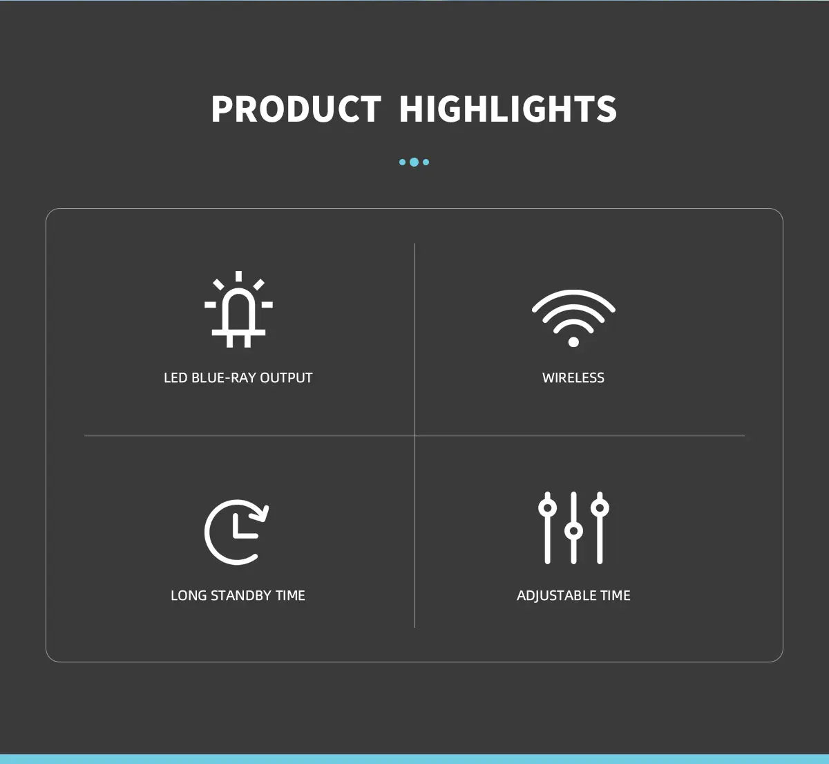 Lampe à Photopolymériser Sans Fil – AZDENT | LED Haute Puissance 1200–1500 mW/cm² Ma boutique