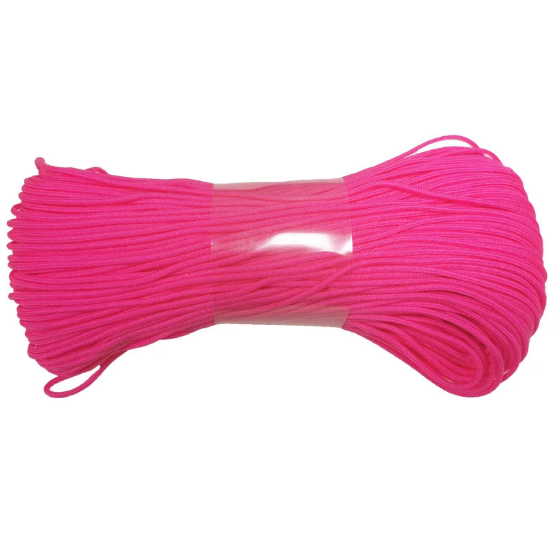 Paracorde rose 2 mm | Camping et créations DIY, 5 à 100 m