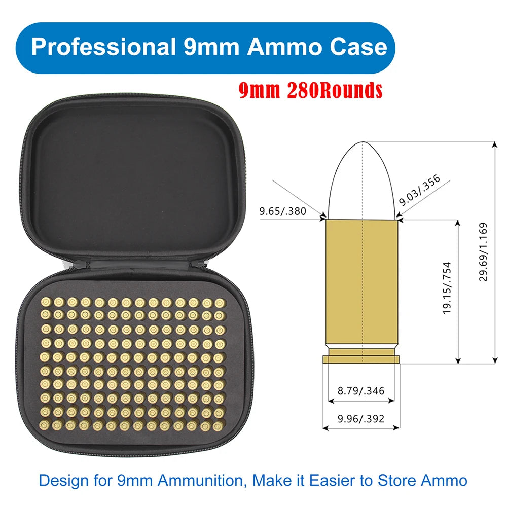 Boîte de Rangement Munitions Tactique – .22LR, 9mm, .223/5.56, 12GA - BLACKBEARD OUTDOOR INDUSTRIES