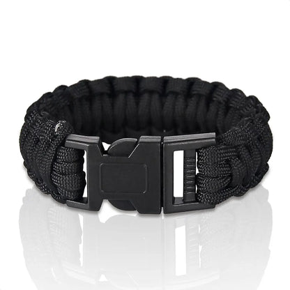 Bracelet Paracorde Tactique 7 Brins – Mode Homme – Corde de Parachute 4 mm – Survie & Urgence – Camping & Randonnée - BLACKBEARD OUTDOOR INDUSTRIES