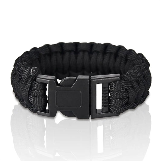 Bracelet Paracorde Tactique 7 Brins – Mode Homme – Corde de Parachute 4 mm – Survie & Urgence – Camping & Randonnée - BLACKBEARD OUTDOOR INDUSTRIES