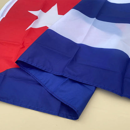 Drapeau Cubain – 90x150 cm – Drapeau en Polyester Suspendu – Décoration Intérieure et Extérieure avec Livraison Gratuite BLACKBEARD OUTDOOR INDUSTRIES