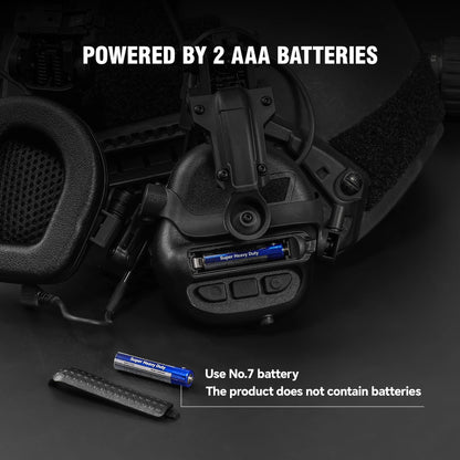 Casque de tir anti bruit électronique – Amplification du son, NRR 23 dB - BLACKBEARD OUTDOOR INDUSTRIES
